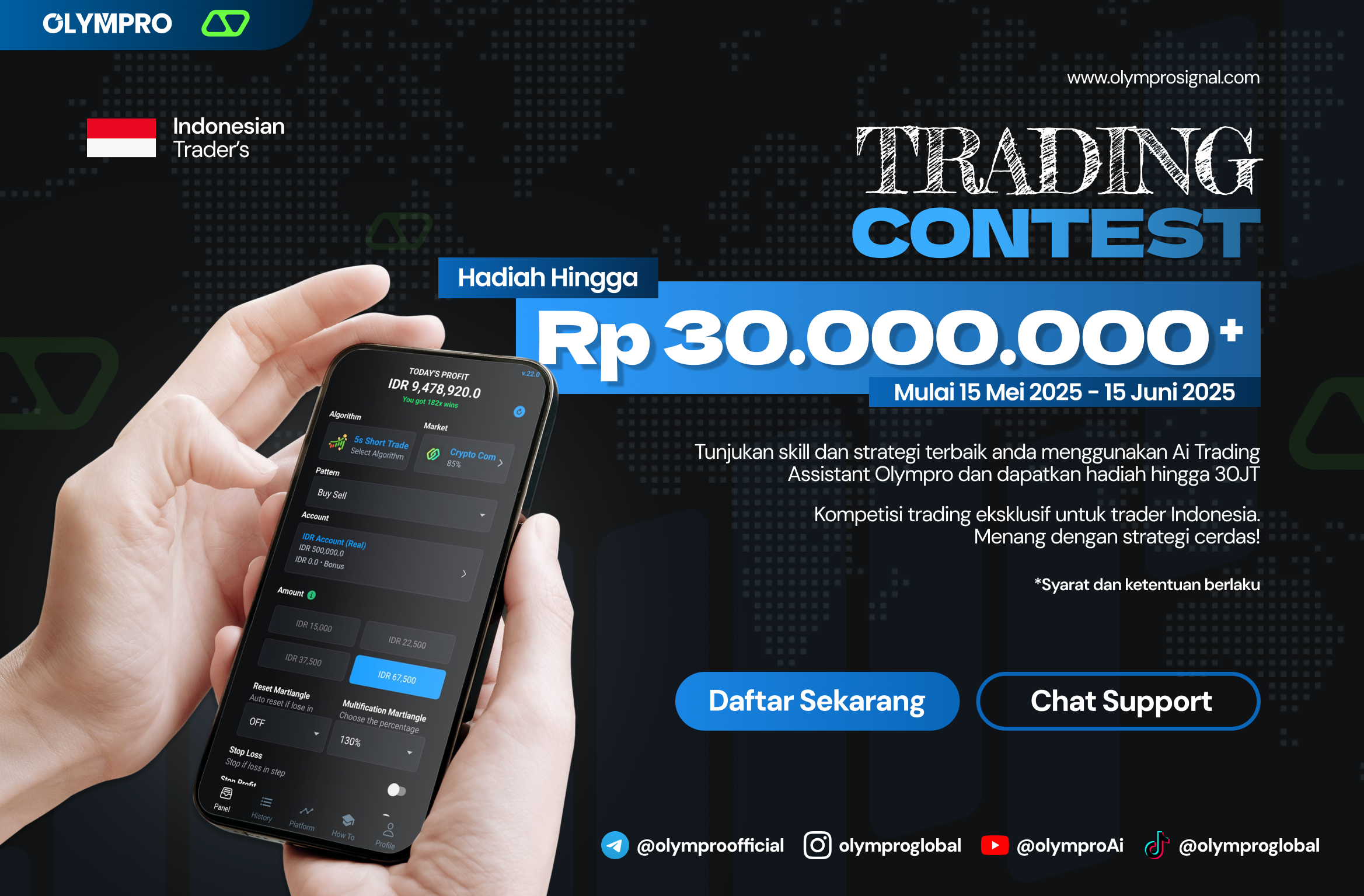Trading Contest Olympro Trade AI Indonesiaaaa